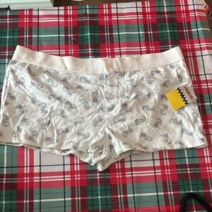 Women's Printed Boxer Shorts NWT